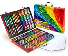 Crayola, Inc. Crayola 140 vnt. rinkinys: flomasteriai, kreidelės, pieštukai