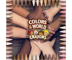 Crayola, Inc. Crayola Colours of the World vaško kreidelės, 24 spalvos