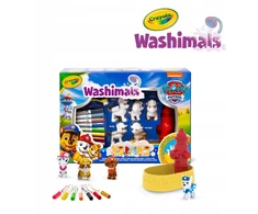 Crayola, Inc. Crayola Figūros dažymui ir plovimui, gyvūnų rinkinys, 5 vnt. 8 žymekliai