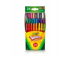 Crayola, Inc. Crayola Twistables kreidelės vaikams, 24 spalvos