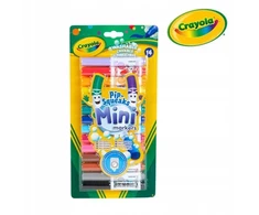 Crayola, Inc. Flamastry stożkowe mazaki vaikams zmywalne mini 14szt. Crayola