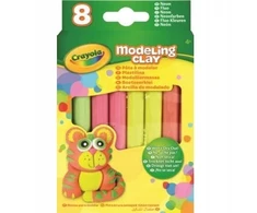 Crayola, Inc. PLASTELINA NEONOWA CRAYOLA CORE 8 KOLORÓW