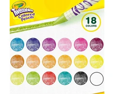 Crayola, Inc. Twistables Crayola Bespalviai Pieštukai Vaikams, 18 Spalvų