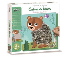 CREA LIGN: ART rinkinys su vilna, gyvūnai iš MIŠKO