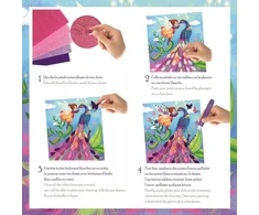 Crea Lign' Glitter Fairies kūrybinis rinkinys mergaitėms +5