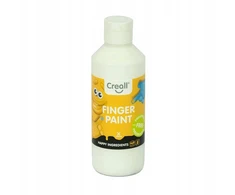 CREALL Fingerpaint pirštų dažai 750ml - BALTI - be konservų