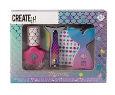 CREATE IT Mermaid manikiūro rinkinys 84608 /6 Create It - Canenco