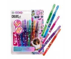 Create It Sukurkite 6 tatuiruočių žymeklius su trafaretu kvepiančia dovana