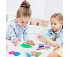 Creative SLIME MAKING KIT, gleivių gamykla, GLITTER BEADS XXL 120in1