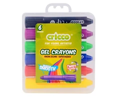 Cricco geliniai pieštukai, 6 vnt.