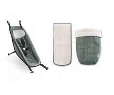 Croozer hamakas su miegmaišio užvalkalu, Jungle Žalias/juodas
