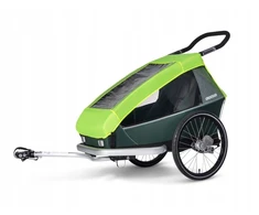 Croozer Kid 1 geltona apsauga nuo lietaus