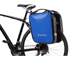 Crosso Dry 60 dviračių krepšiai, 2 vnt. po 30l, mėlyni