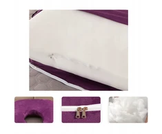 CRYSTAL VELVET PAGALVĖ NĖŠČIAIMS MOTERIS NĖŠČIAMS J TIPO sulankstoma