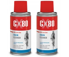 CX80 BIKE CHAIN CLEANER Płyn spray czyszczenia łańcucha przerzutek 150ml x2
