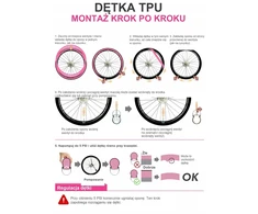 Cyclami Dętka rowerowa TPU Gravel 29" (32/47-622) Presta 45mm 46g