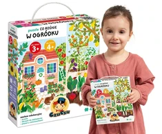 Czuczu Dėlionė "kas auga sode?" 3+ 4+