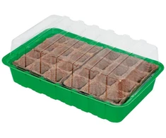 Daigykla-šiltnamis L PLUS, 54 x 15 x 12 cm, su Ø 6 x 16 suyrančia daigykla 1,00 VNT
