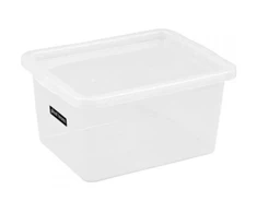Daiktadėžė PLAST TEAM BASIC BOX, su dangčiu, 59,5 x 39,5 x 31 cm, 52 L