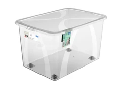 Daiktadėžė PLAST TEAM BASIC BOX, su dangčiu, 59,5 x 39,5 x 31 cm, 52 L