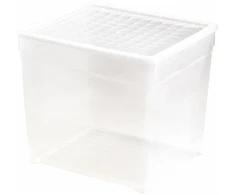 Daiktadėžė PLAST TEAM BASIC BOX, su dangčiu, 43 x 33 x h35 cm, 29 L