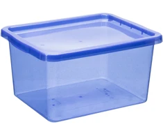 Daiktadėžė PLAST TEAM Rožinis GLITTER, 33 x 42,5 x 21 cm, 20 L, rožinės sp.