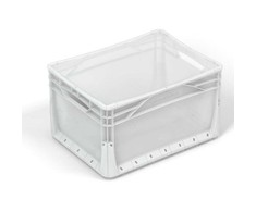 Daiktų laikymo dėžė Eurobox system, 40 x 30 xh 22 cm,skaidrios sp., 20 l