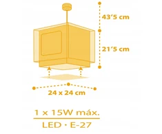 Pakabinamas šviestuvas Dalber Lampa wisząca 63402 FARMA zwierzęta gospodarstwo