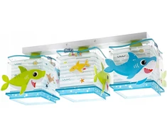 Dalber vaikiškas lubinis šviestuvas Little shark