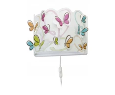 Dalber vaikiškas sieninis šviestuvas Butterfly