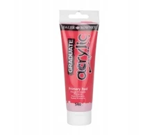 Daler-Rowney graduate acrylic 120ml primary red