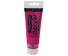 Daler Rowney Graduate akriliniai dažai 120 ml, Permanent Rose