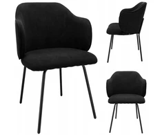 DALIA minkšta velvetinė aksominė kėdė JUMIhome valgomajam LIVING ROOM