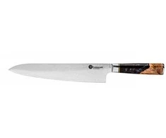 Damasko plieno peilis Kamazaki Gyuto KZI105KN, 24 cm
