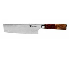 Damasko plieno peilis Kamazaki Nakiri KZI206KN, 18 cm