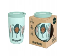 Damski kubek automobiliui, plieno kubek termiczny Coffee Format 350ml