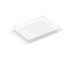 Dangtis daiktadėžei Eurobox system, plastikinis, skaidrios sp., 40 x 30 cm