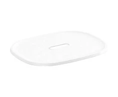 Dangtis krepšiui Filo M KIS 1x39x30cm plastikinis/baltas