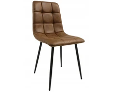 Dankor Design 4 CONIAK MINKŠTOS KĖDĖS MODERNĖS LOFTAS SVETAINĖS KĖDĖS Juodas DEN LEGS