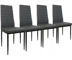 Dankor Design 4 kėdės Gamintojas glamour pilka svetainė susiūta virtuvė HIT valgomojo palėpė