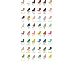 Dankor Design Milano Design DSW DSR kėdė LIGHT Rožinis