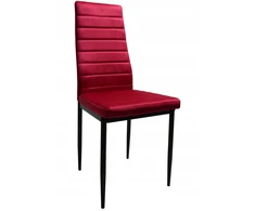 Dankor Design Rožinė ir raudona aksominė kėdė, elegancija ir komfortas HIT, modernus žavesys