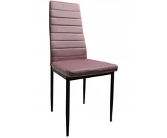 Dankor Design Veliūrinė kėdė Pudra rožinė Elegancija ir komfortas HIT glamūrinis palėpės modernumas