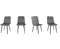 Dankor Design Vita kėdė, pilkas aksomas