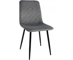 Dankor Design Vita kėdė, pilkas aksomas