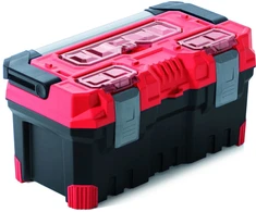 Darbo įrankių dėžė KISTENBERG Titan Plus, 49,6 x 25,8 x 24 cm, pilka/juoda sp.