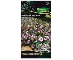 Darželinių petunijų sėklos Delux Garden 10vnt. Pirouette Violetinė