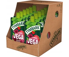 Daržovių putėsiai vaisiai Tymbark Vega obuoliniai burokėliai braškės 12x 100g