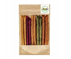 Daržovių užkandžiai Daržovių suktinukai Ecosnacks MIX 5 skoniai 100g a Must Hav