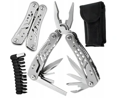 Daugiafunkcinis įrankis Multitool Juodas Ant 13 funkcijų Dominator Urban Combat, juodas